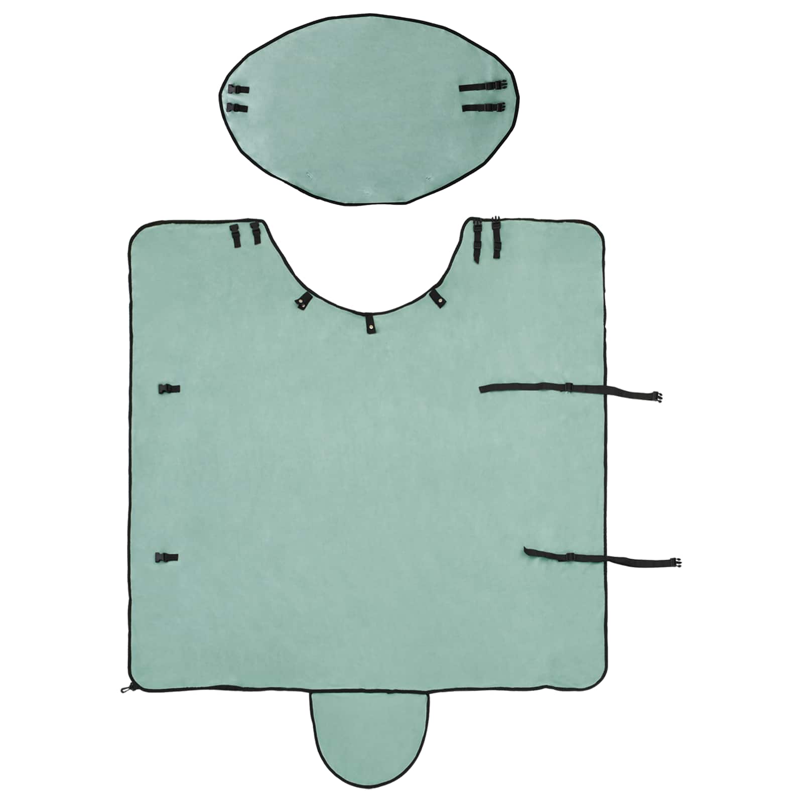 Pferdedecke Volles Aqua 75 cm Polyester