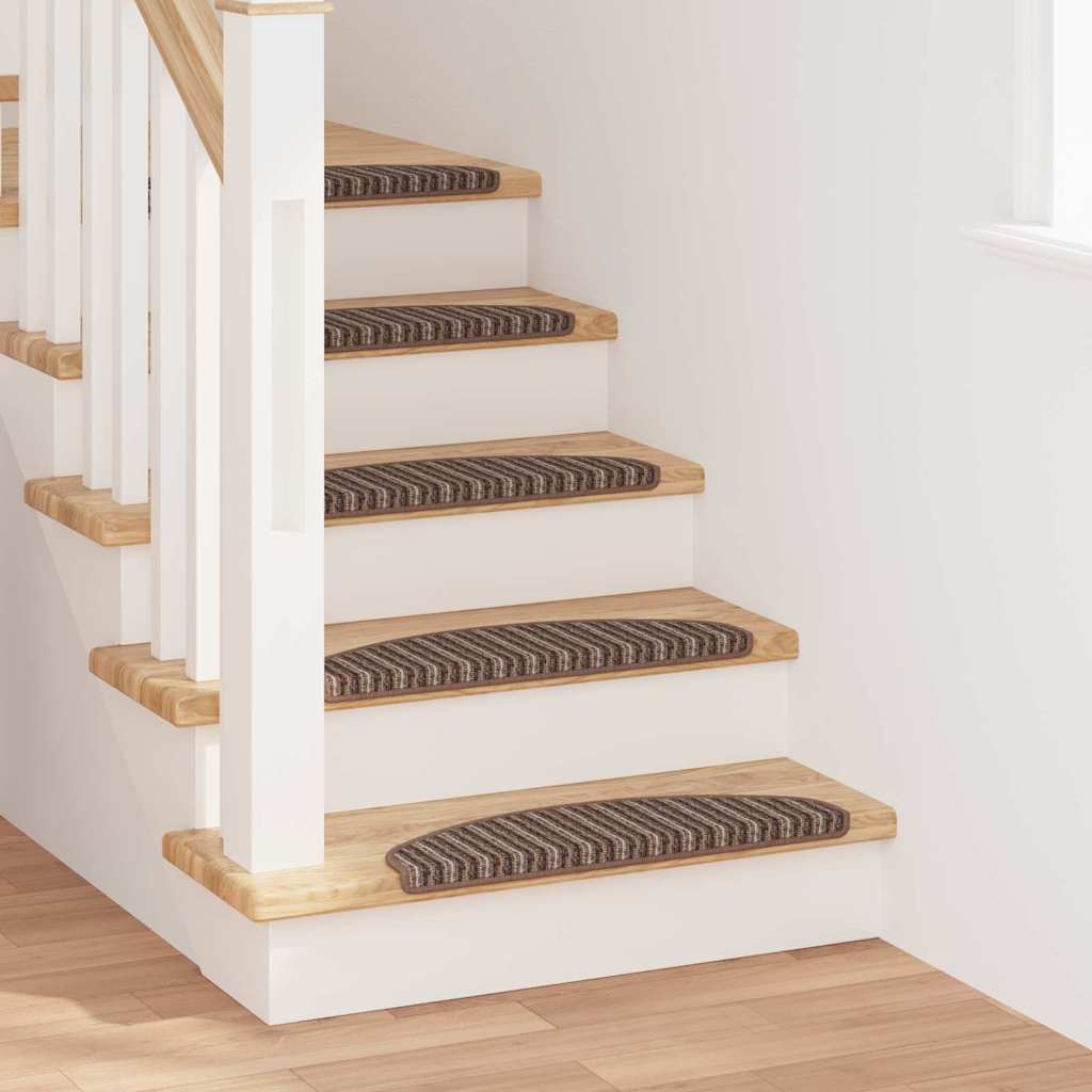 Selbstklebende Treppenschoner 15 pcs Anthrazit 56 x 17 x 3 cm
