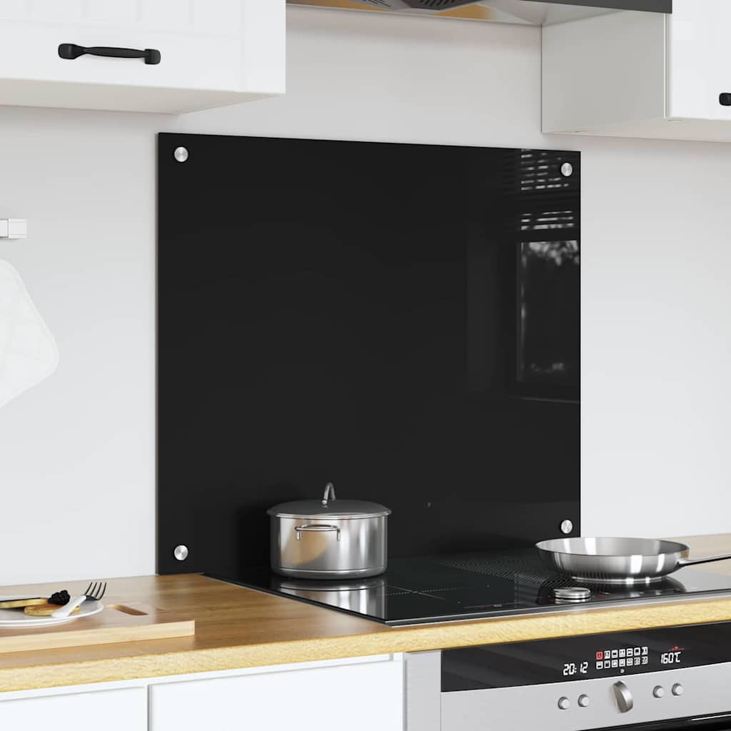 Küchenrückwand 2 pcs Weiß 70 x 40 cm Gehärtetes Glas