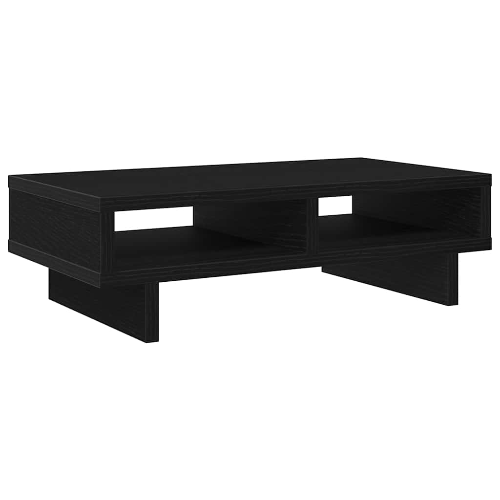 Monitor Halterung Schwarz 100 x 27 x 15 cm Holzwerkstoff
