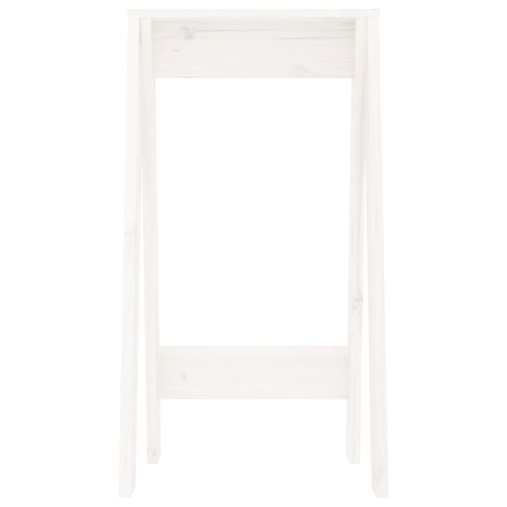 Hocker 2 Stk. 40x40x45 cm Massivholz Kiefer