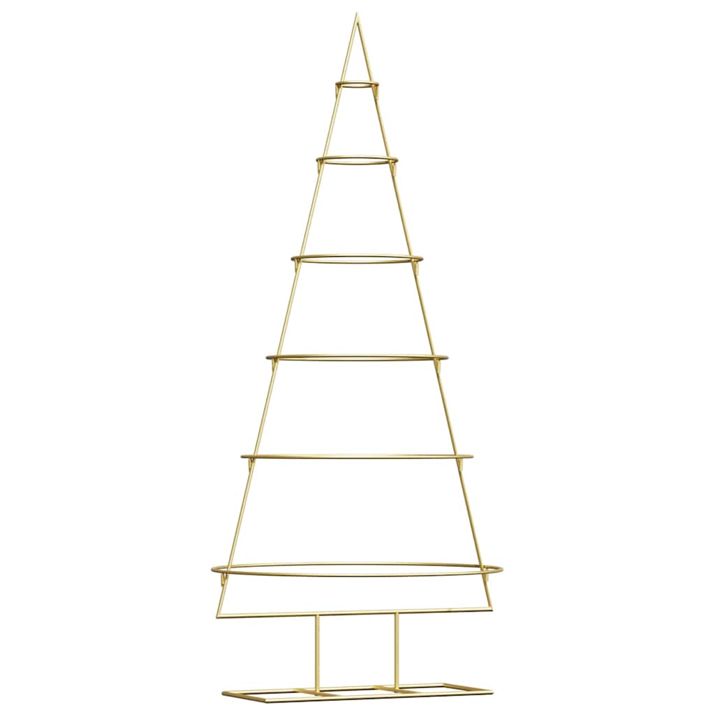 Metall-Weihnachtsbaum Deko Schwarz 60 cm