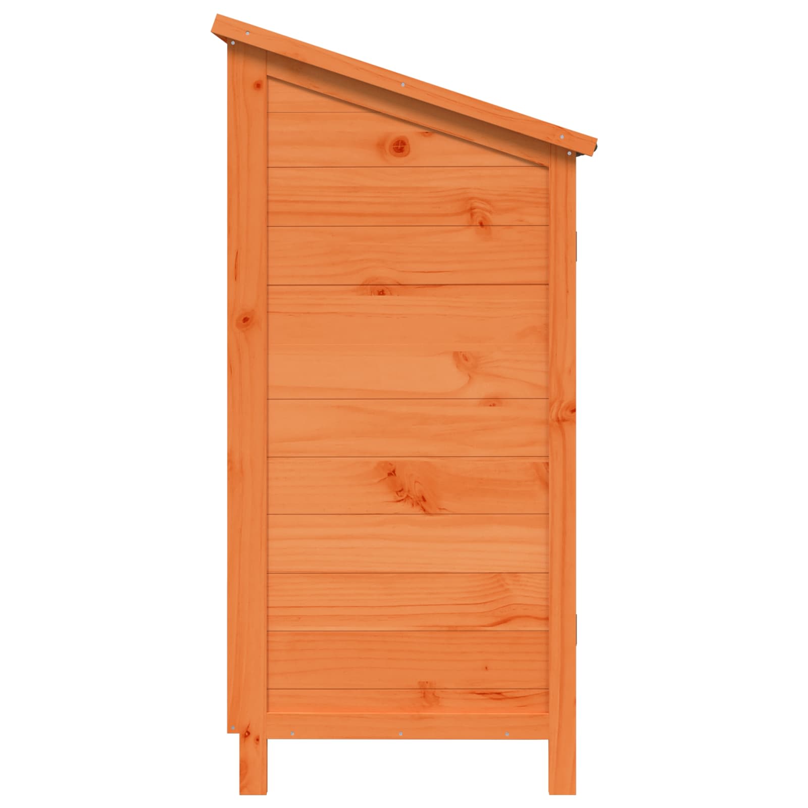 Gartenschuppen Natur 59 x 56 x 113,5 cm Massivholz aus Fichte