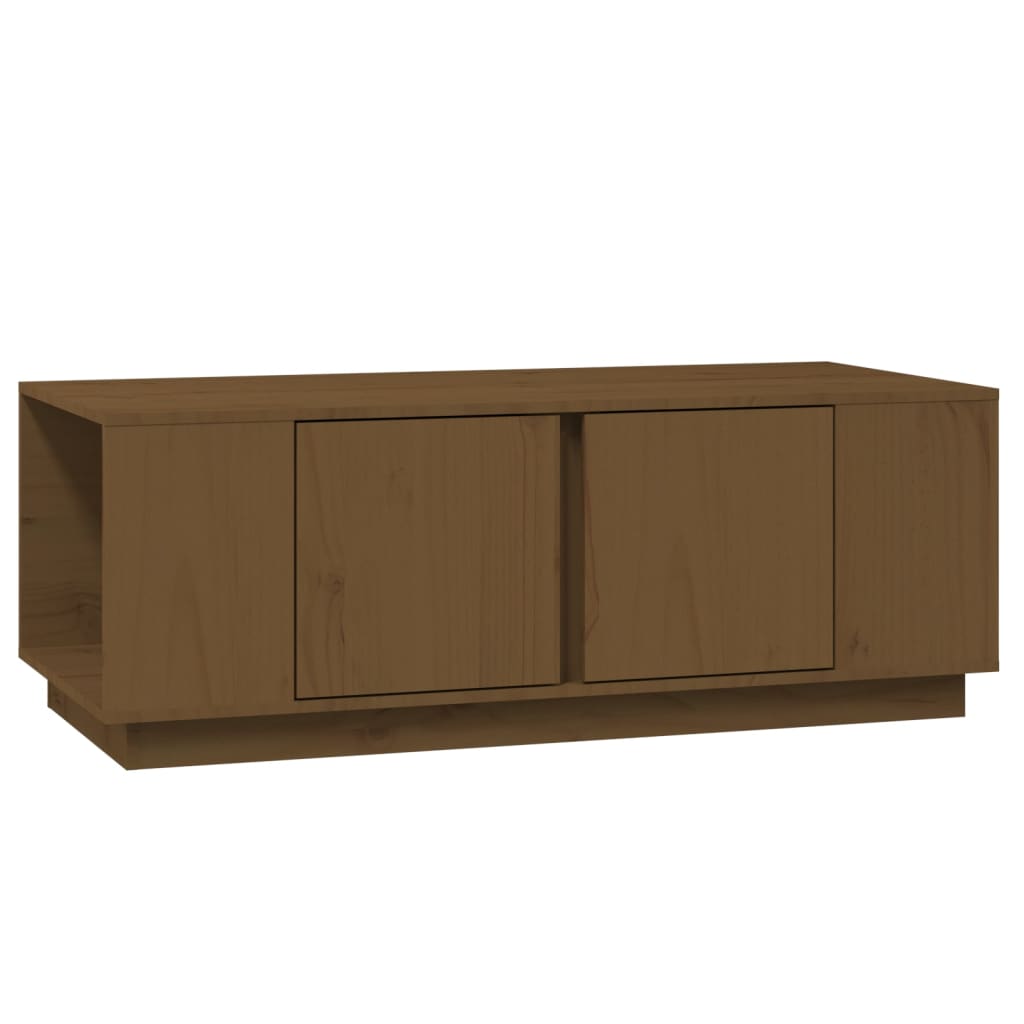 Couchtisch 110x50x40 cm Massivholz Kiefer