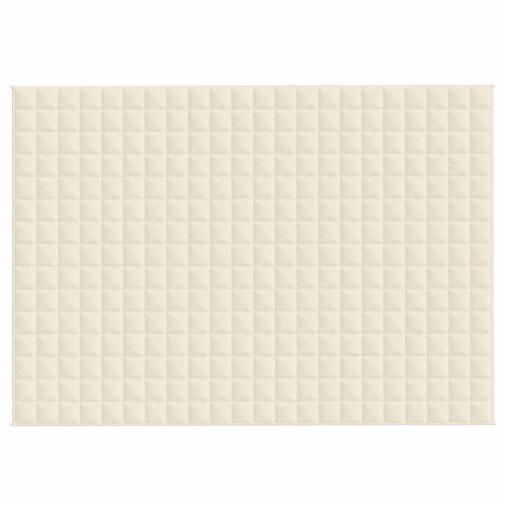 Gewichtsdecke Grau 122x183 cm 5 kg Stoff