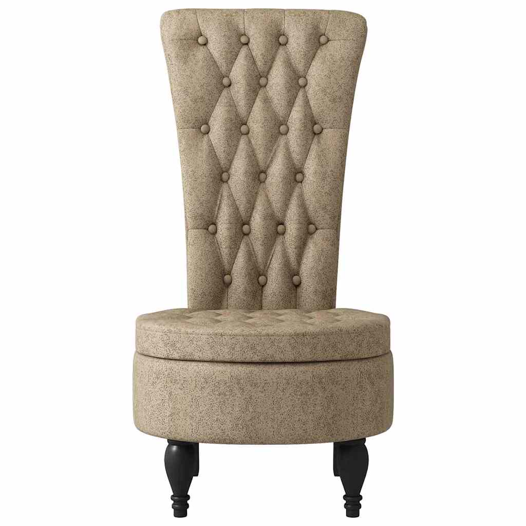 Schlafsessel Braun 56,5 x 70 x 110 cm Kunstwildleder