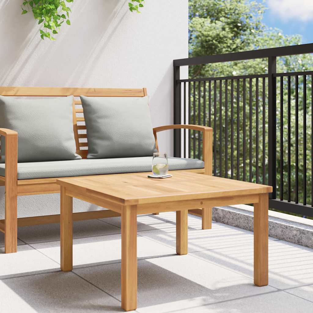 Couchtisch Braun 45 x 45 x 36 cm Massivholz Teak