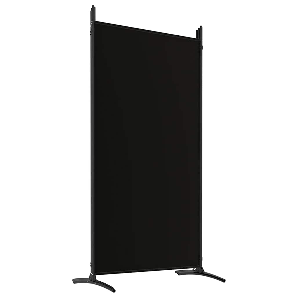 3-tlg. Raumteiler Weiß 260x180 cm Stoff