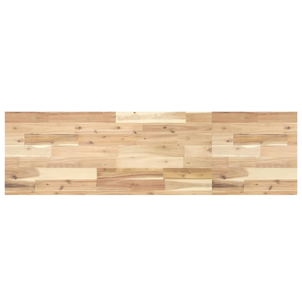 Tischplatte 40x20x2 cm Rechteckig Massivholz Akazie