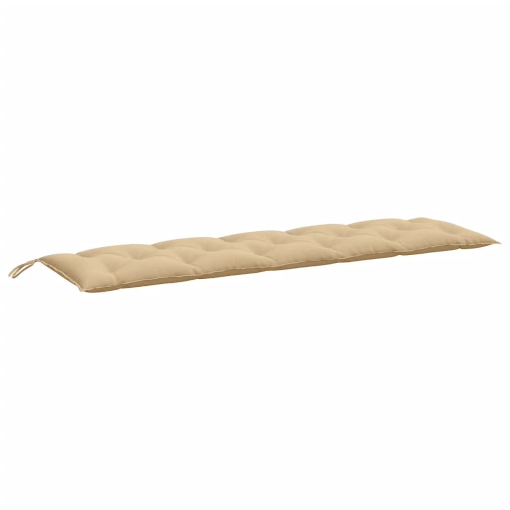 Gartenbank-Auflage Melange Anthrazit 100x50x7 cm Stoff
