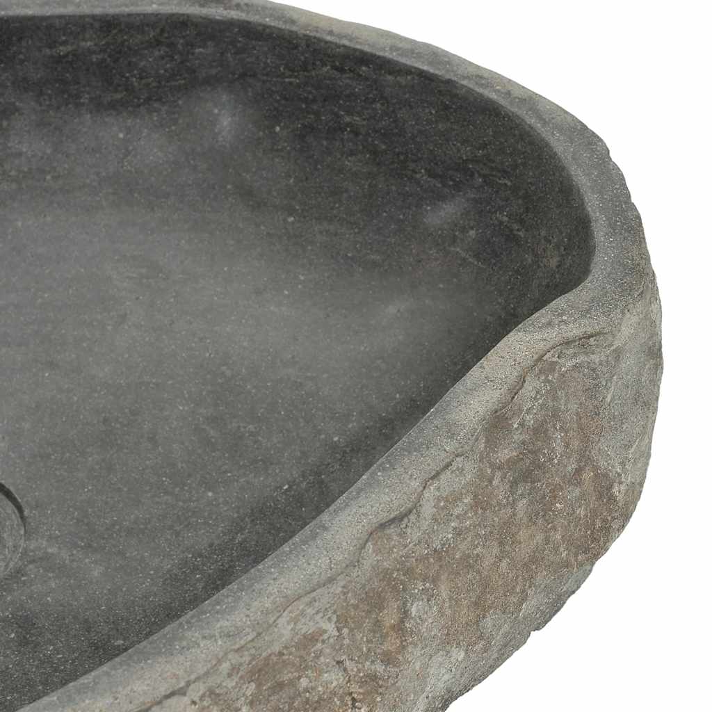 Waschbecken Flussstein Oval (29-38)x(24-31) cm