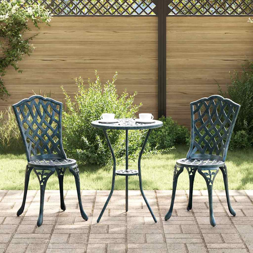 Gartenstuhl 2 pcs Bronze 39 x 40 x 87cm Aluminium