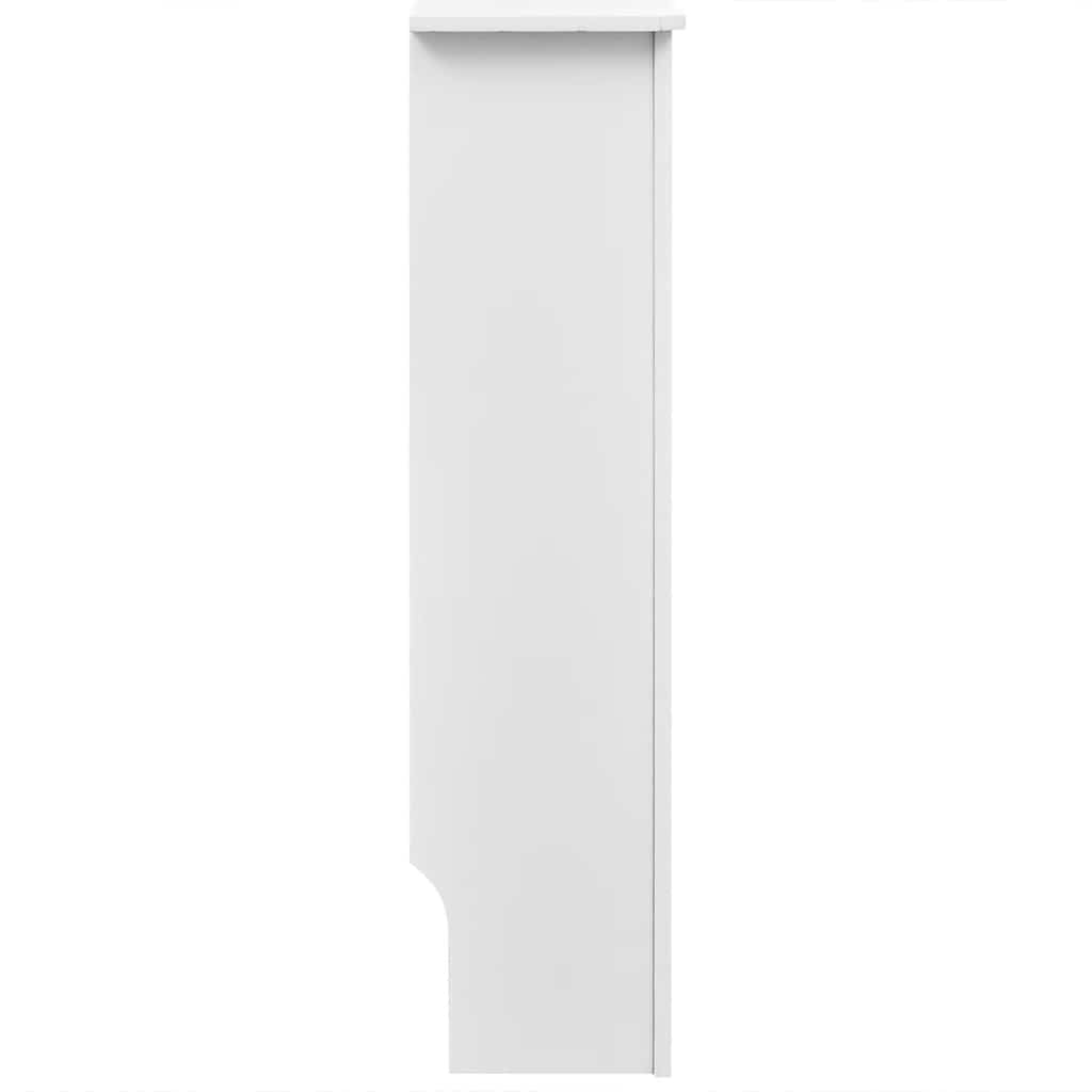 Holzwerkstoff Heizkörper-Abdeckung Heizkörperverkleidung 112 cm, weiß