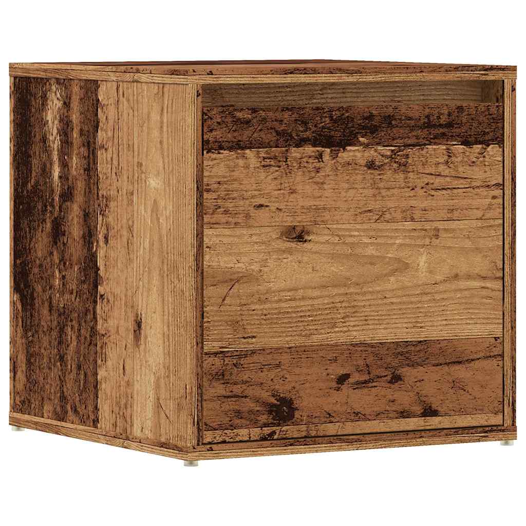 Schubladenbox Weiß 40,5x40x40 cm Holzwerkstoff
