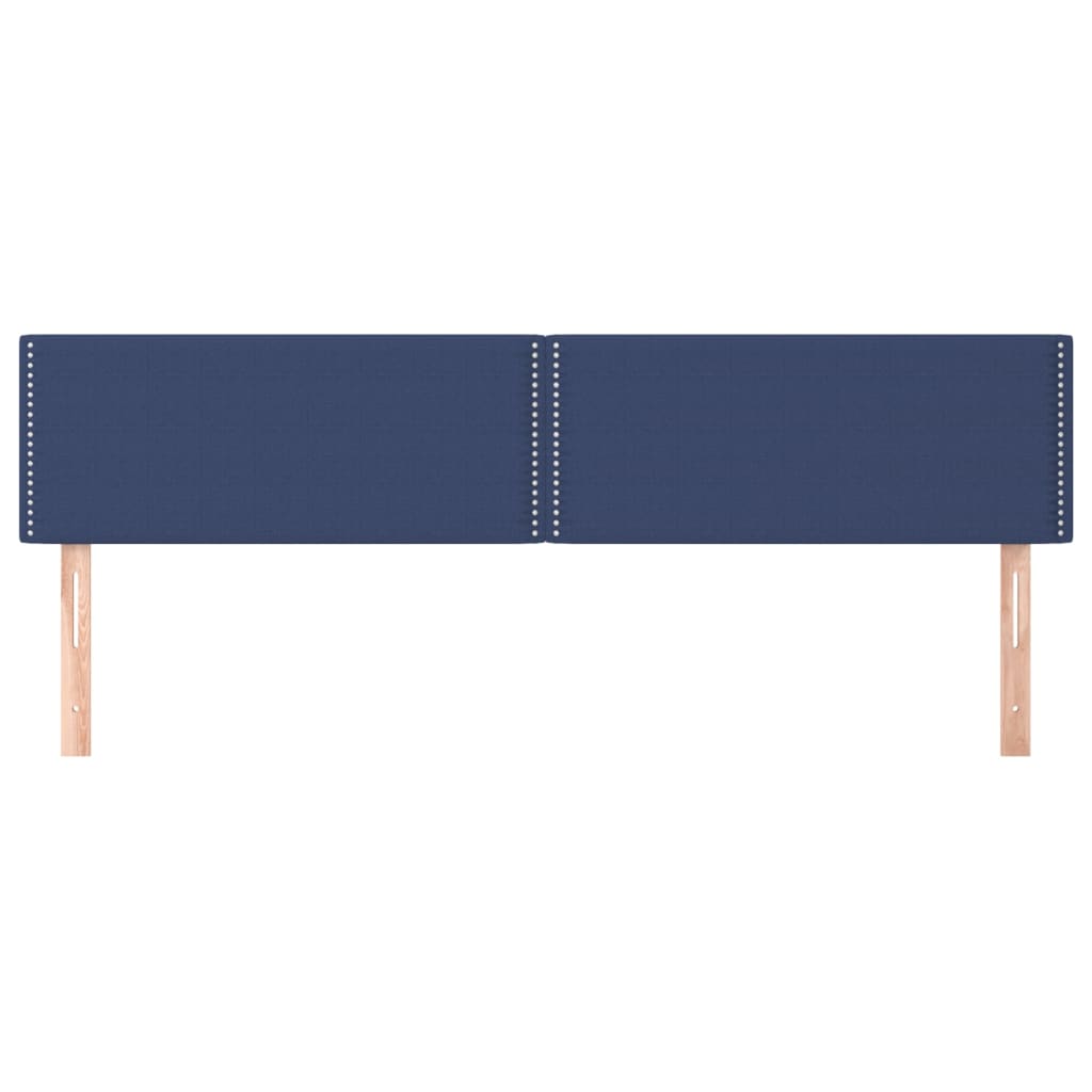 Kopfteil Dunkelgrau 80 x 5 x 118/128 cm Stoff