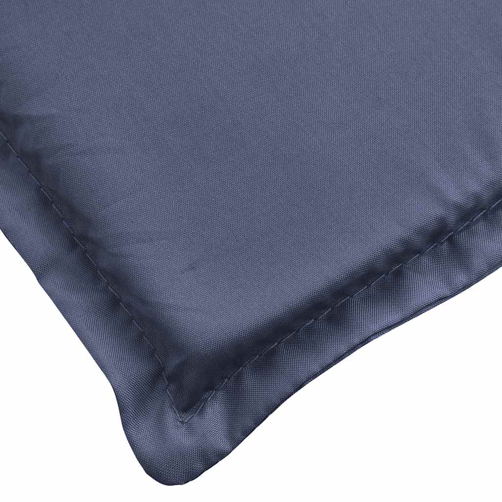 Sonnenliegen-Auflage Grau 180x60x4 cm Oxford-Gewebe