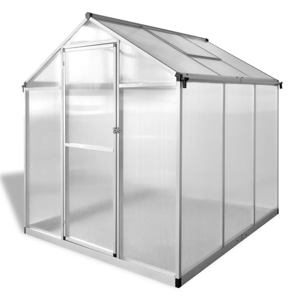 Gewächshaus Verstärkt Aluminium 3,46 m³