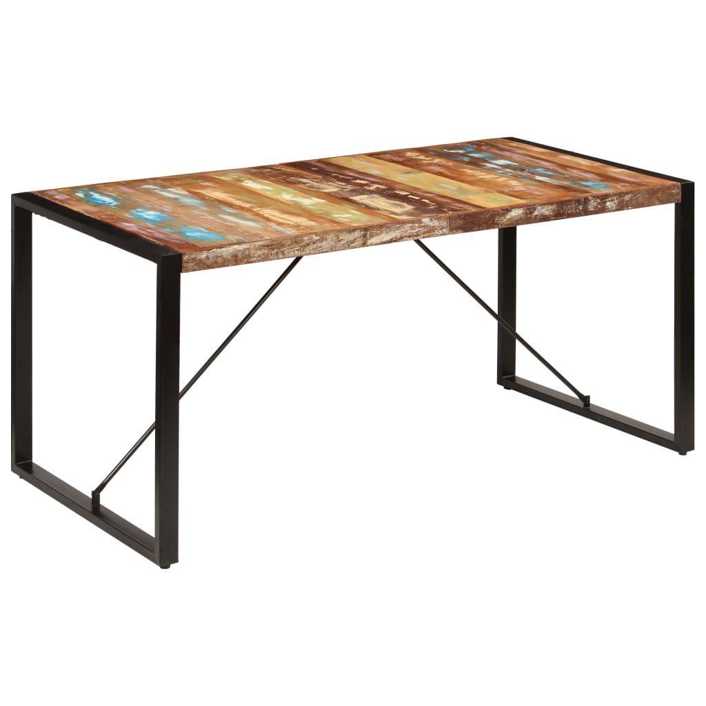 Esstisch 220x100x75 cm Massivholz Akazie