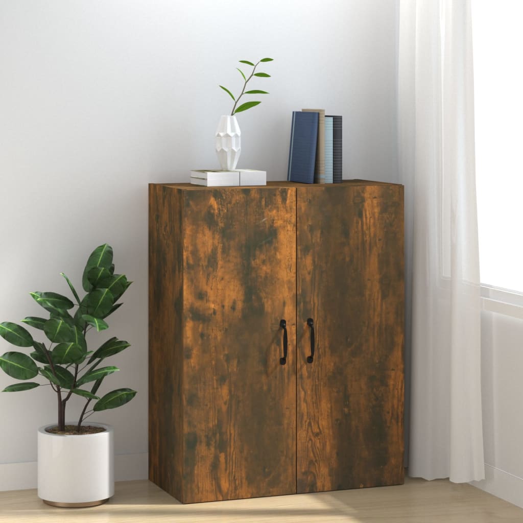 Hängeschrank Weiß 69,5x34x90 cm Holzwerkstoff