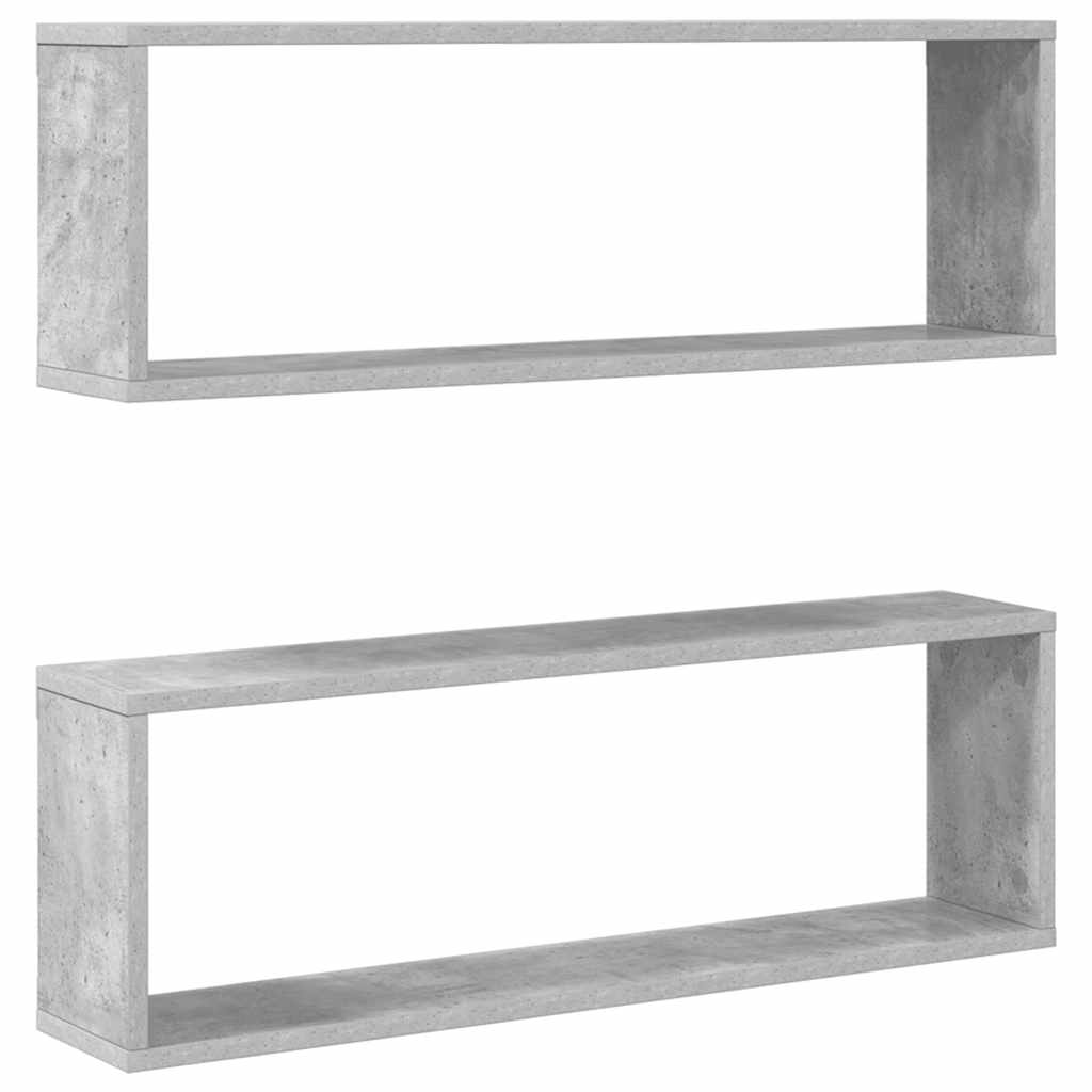 Würfelregale 2 Stk. Weiß 30x15x30 cm
