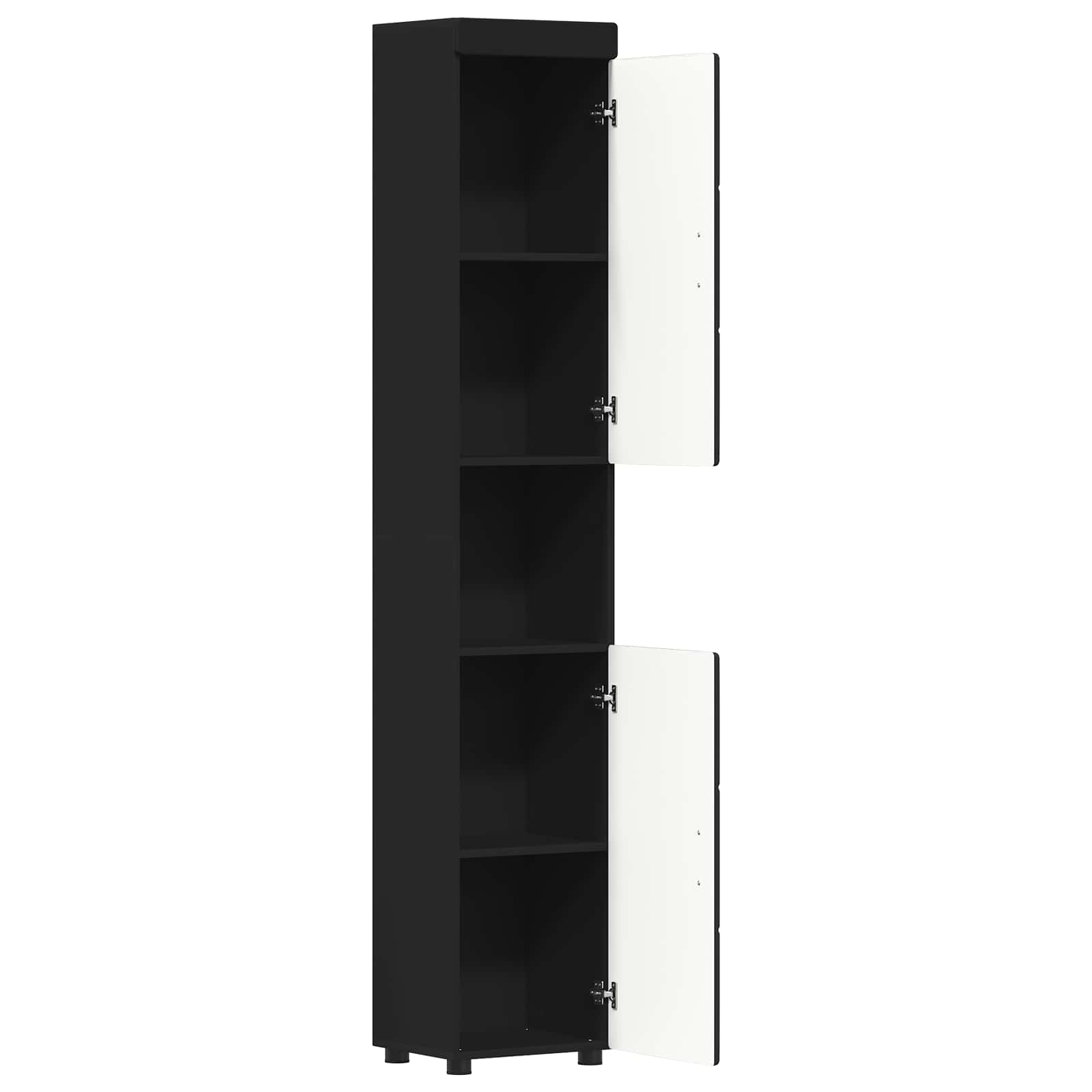 Badezimmermöbel-Set TULUM 2 pcs Weiß 60 x 34 x 63 cm