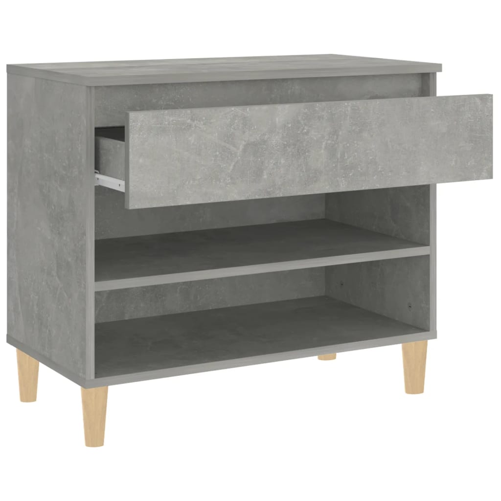 Schuhregal Weiß 70x36x60 cm Holzwerkstoff