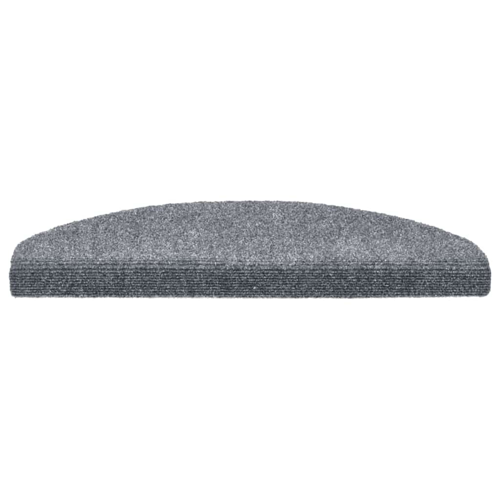 Stufenmatten Selbstklebend 15 Stk. 56x17x3 cm Hellbraun Halbrund