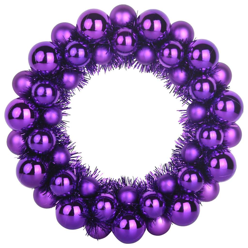 Weihnachtsballkränze 2 pcs Rot 33 x 33 x 7 cm Polystyrol
