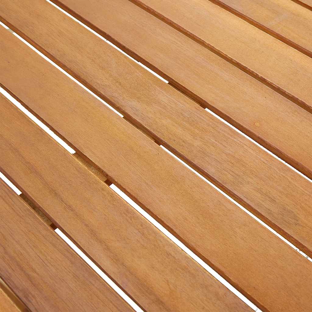 Garten-Esstisch 110x55x75 cm Massivholz Akazie