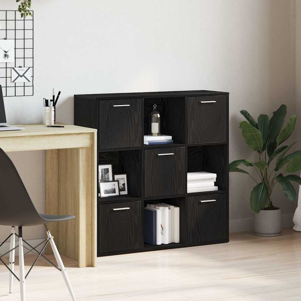 Bücherregal Weiß 90x30x90 cm Holzwerkstoff