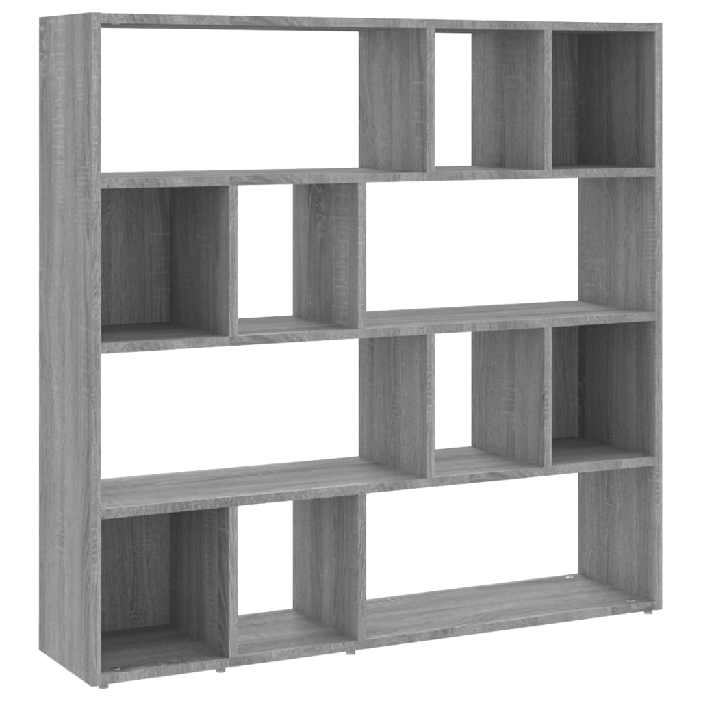 Bücherregal/Raumteiler Weiß 105x24x102 cm
