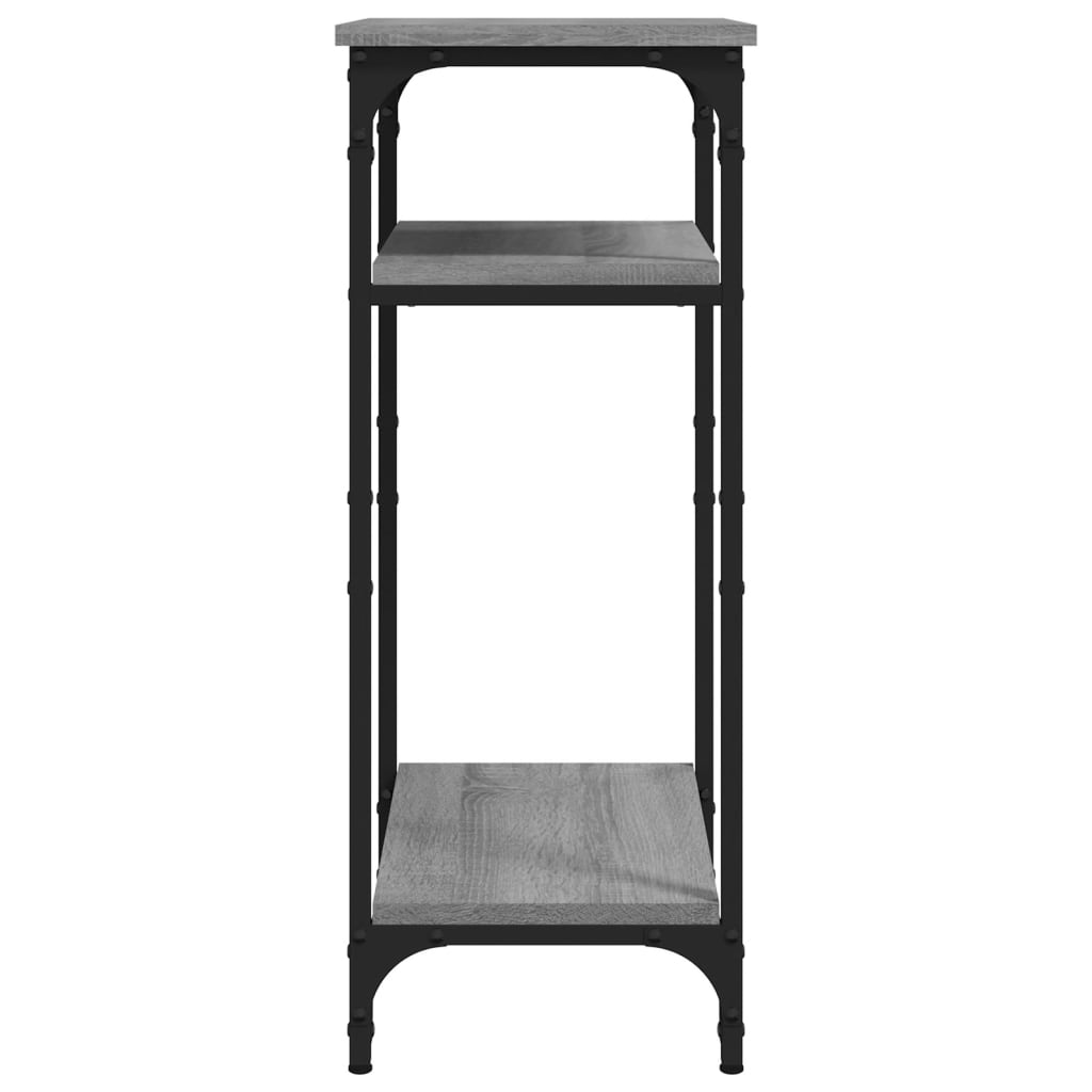 Beistelltisch Schwarz 40x30x75 cm Holzwerkstoff