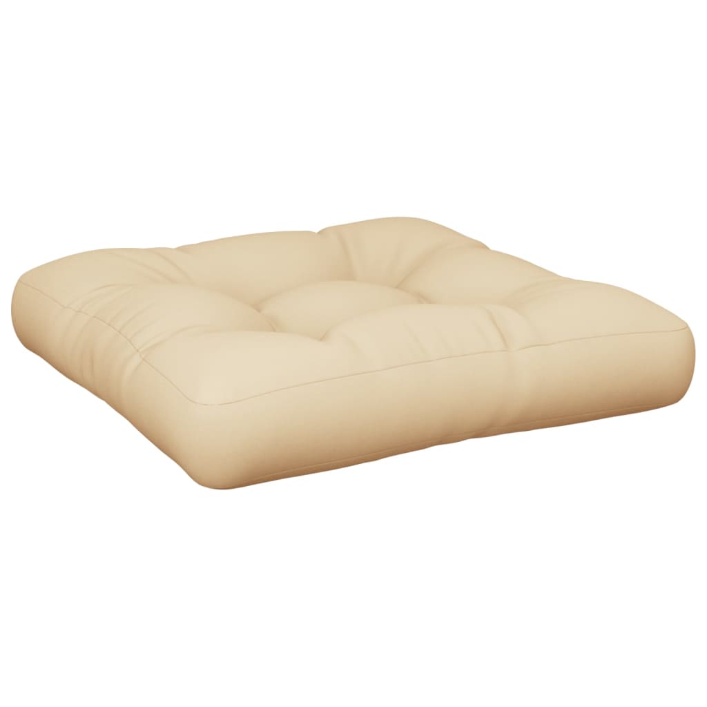 Palettenkissen Anthrazit 50x50x12 cm Stoff