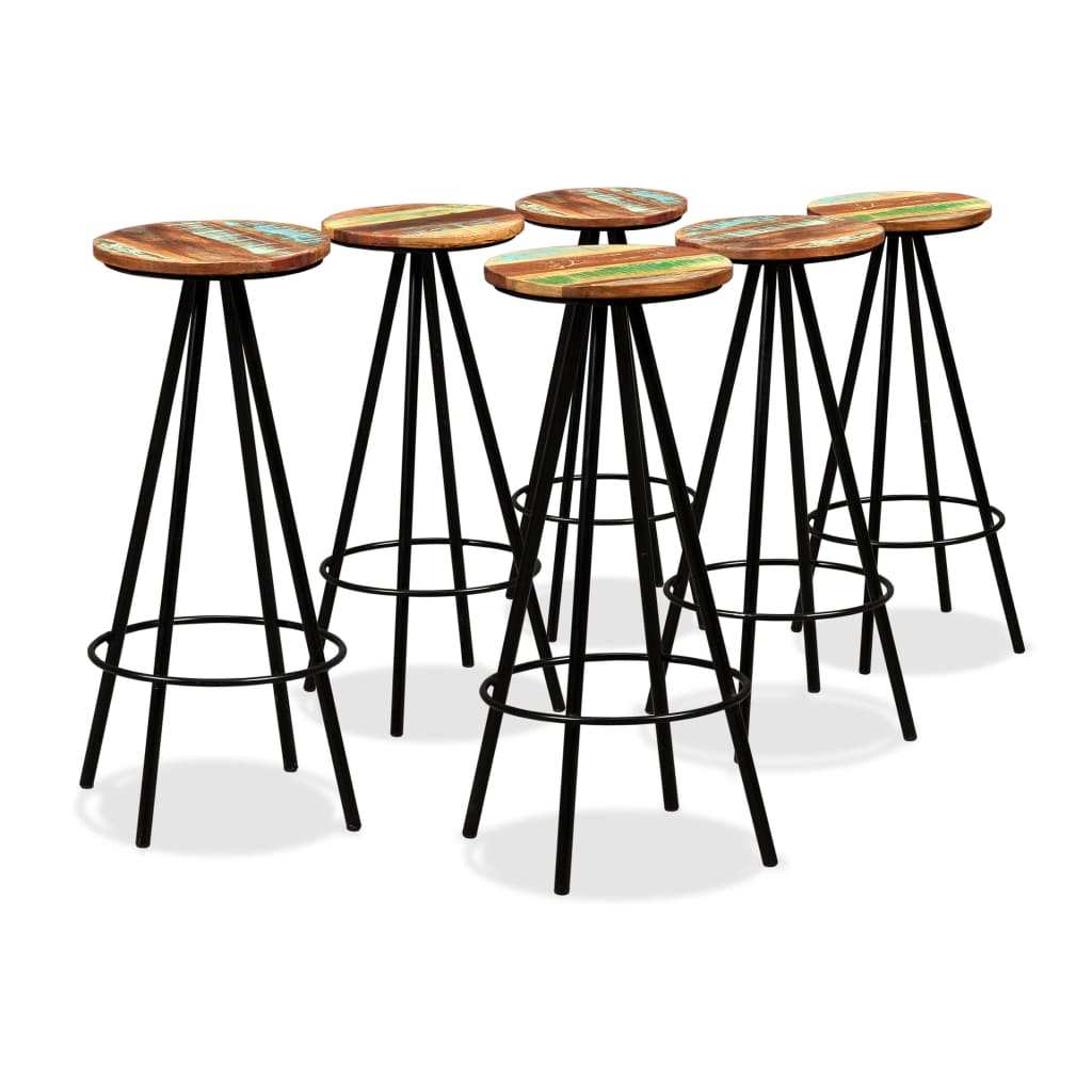 3-tlg. Bar-Set Massivholz Akazie und Altholz