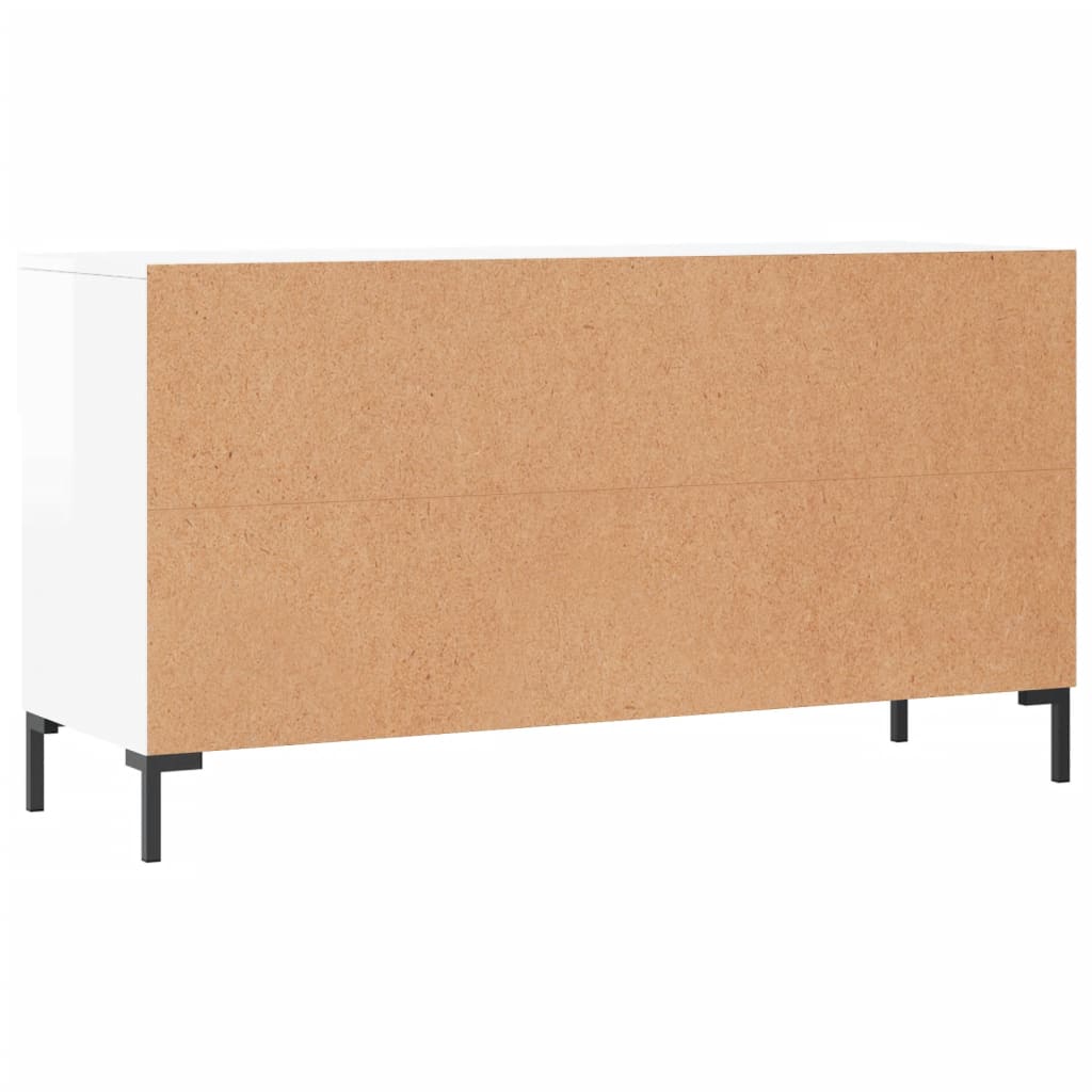 Schuhbank Weiß 102x35x55 cm Holzwerkstoff