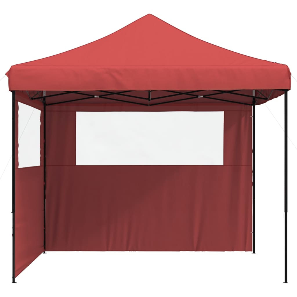 Partyzelt Faltbar Pop-Up Schwarz 292x292x315 cm