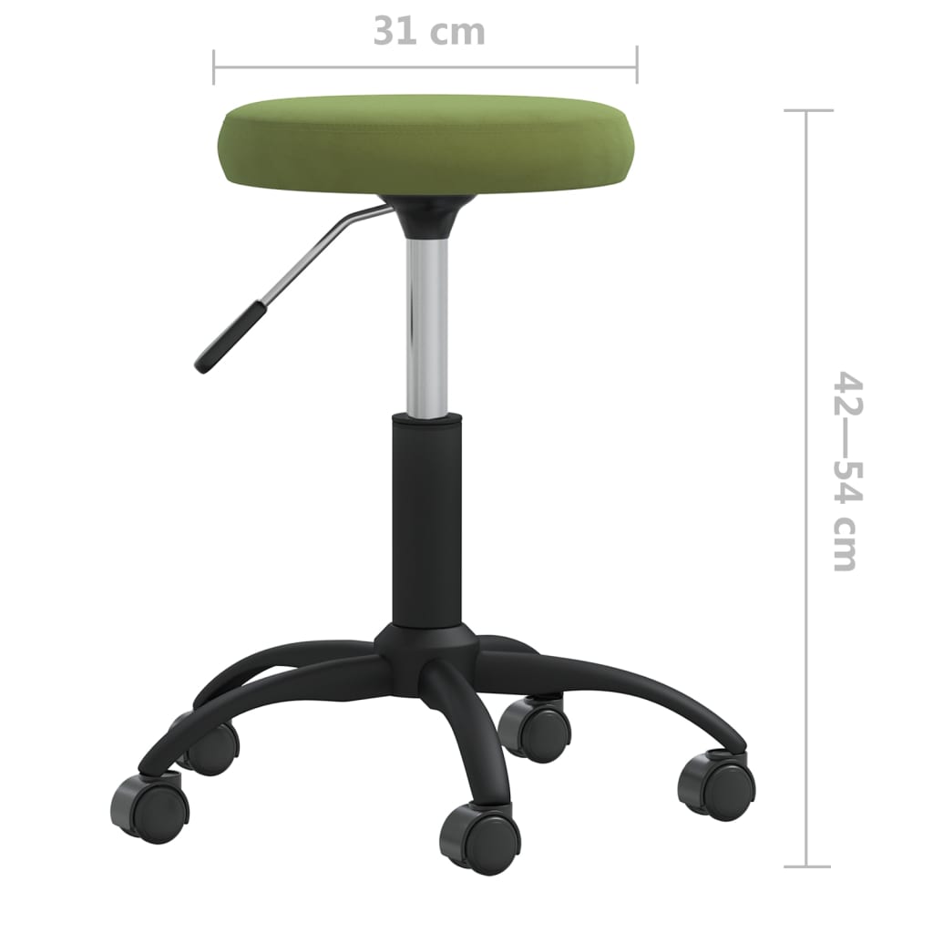 Esszimmerstuhl Senfgelb Samt