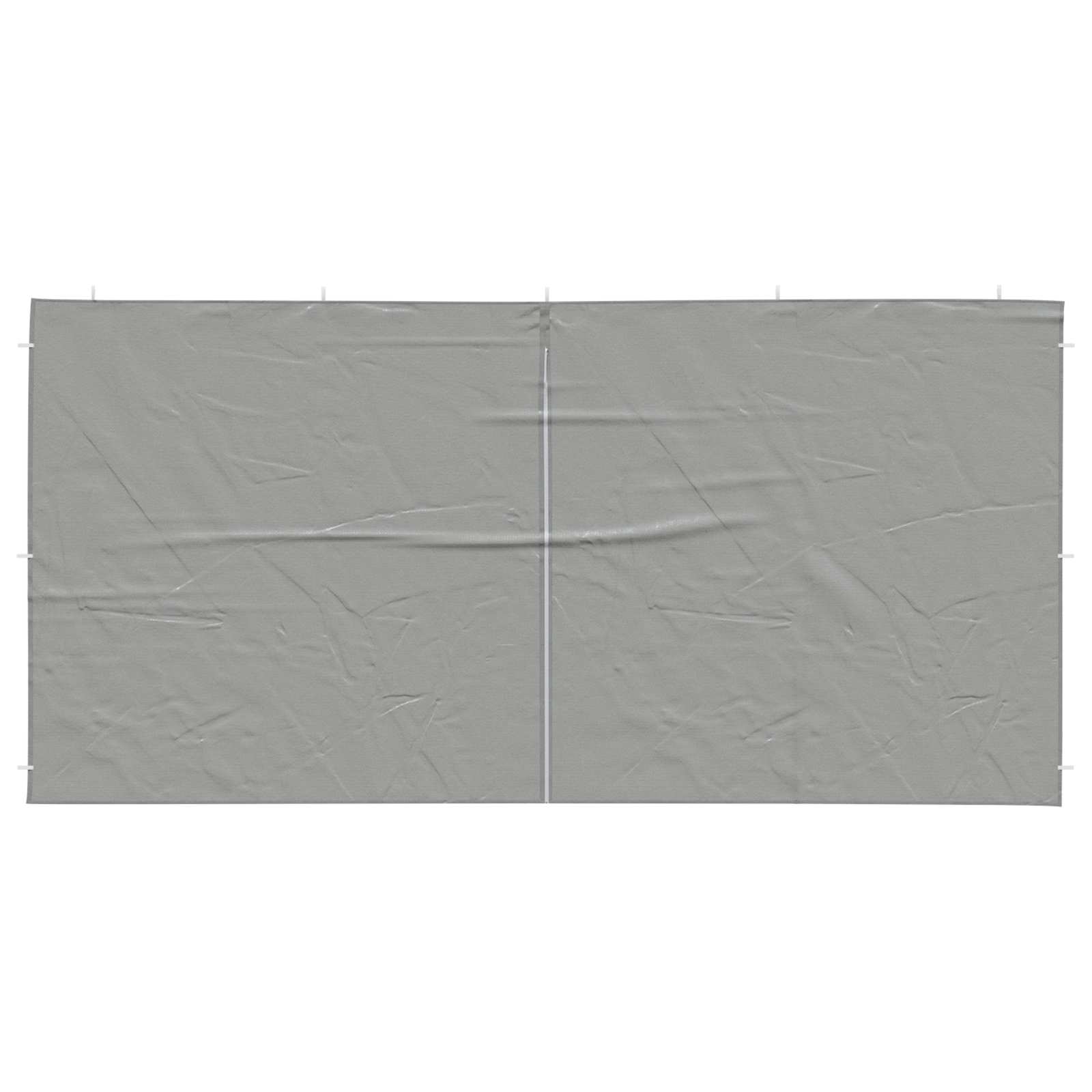 Party Zelt Seitenteil 2 pcs Rot 300 x 195 cm PE und Stahl