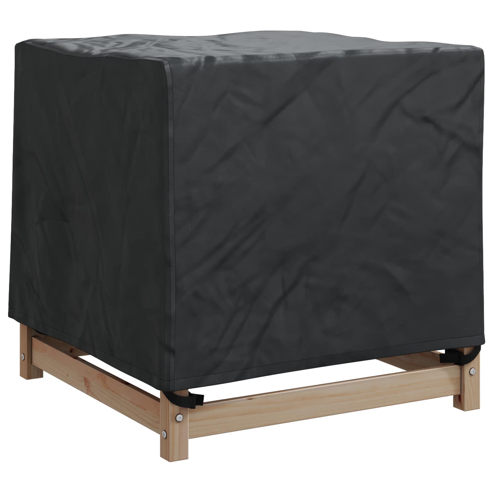 Möbelbezug Schwarz 60 x 60 x 45 cm 210D Oxford Stoff