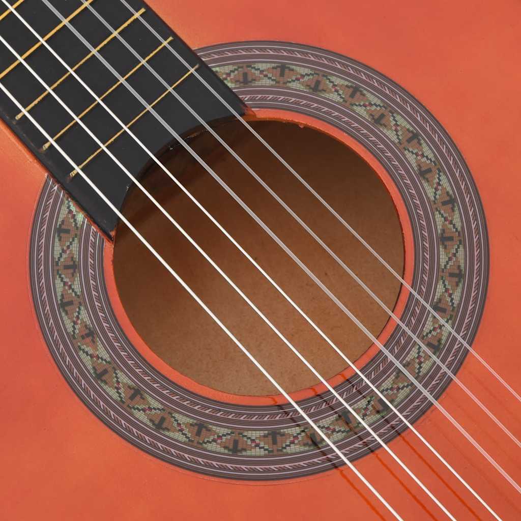 Klassische Gitarre für Anfänger 4/4 39" Lindenholz