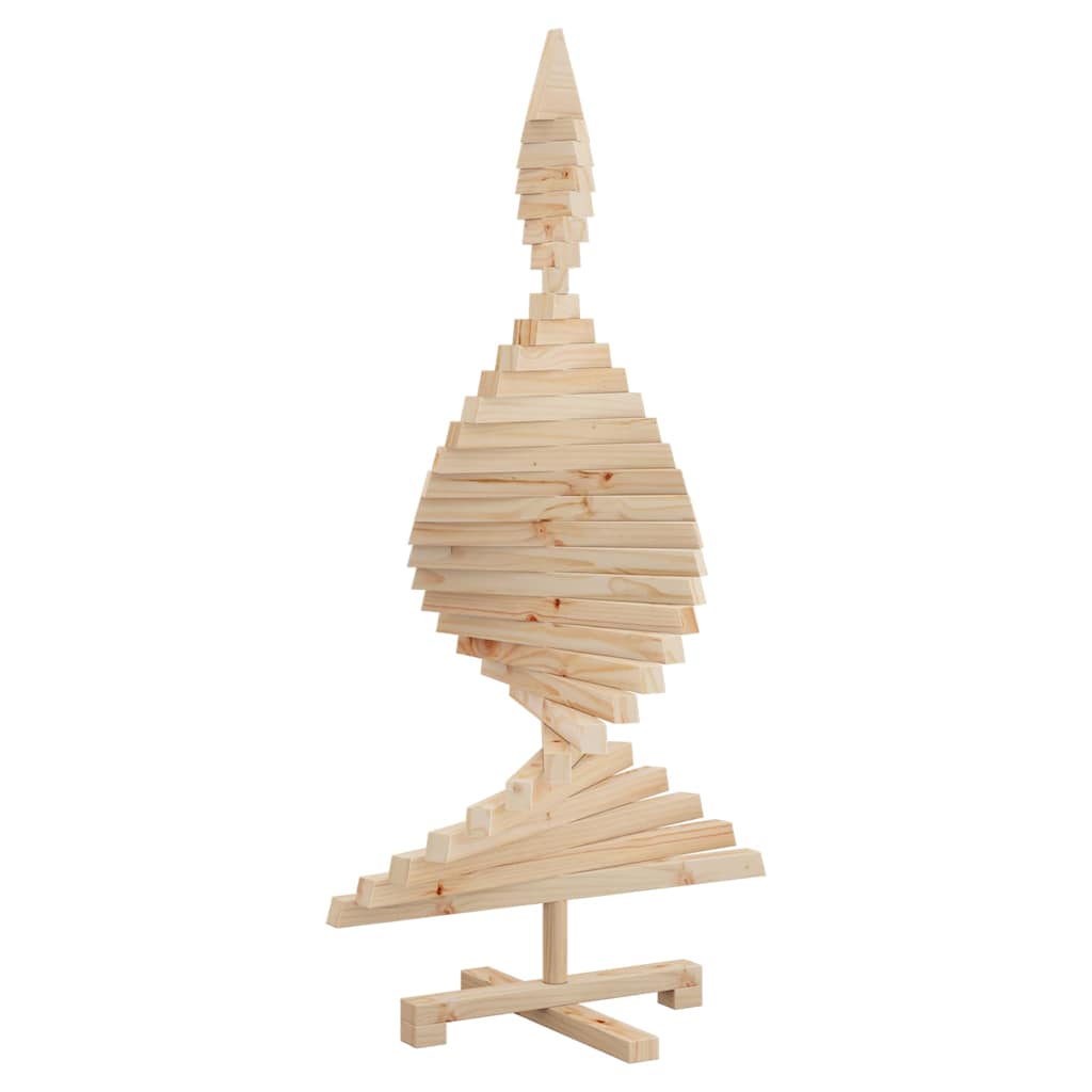 Weihnachtsbäume mit Ständer Natur 60 cm Massivholz Kiefer