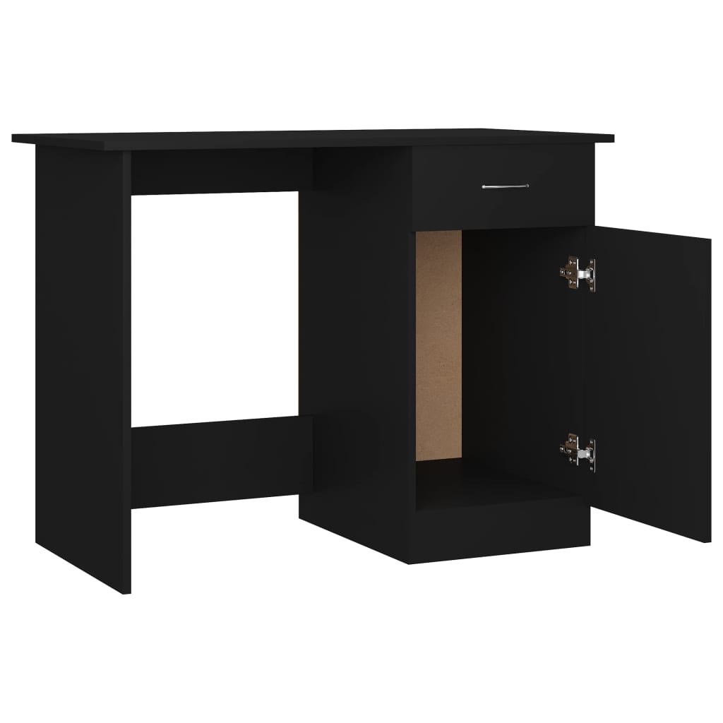 Schreibtisch Weiß 100×50×76 cm Holzwerkstoff