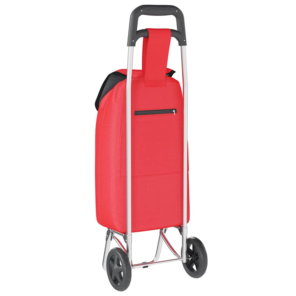 Einkaufswagen Grau 35 x 28 x 92 cm Oxford-stoff