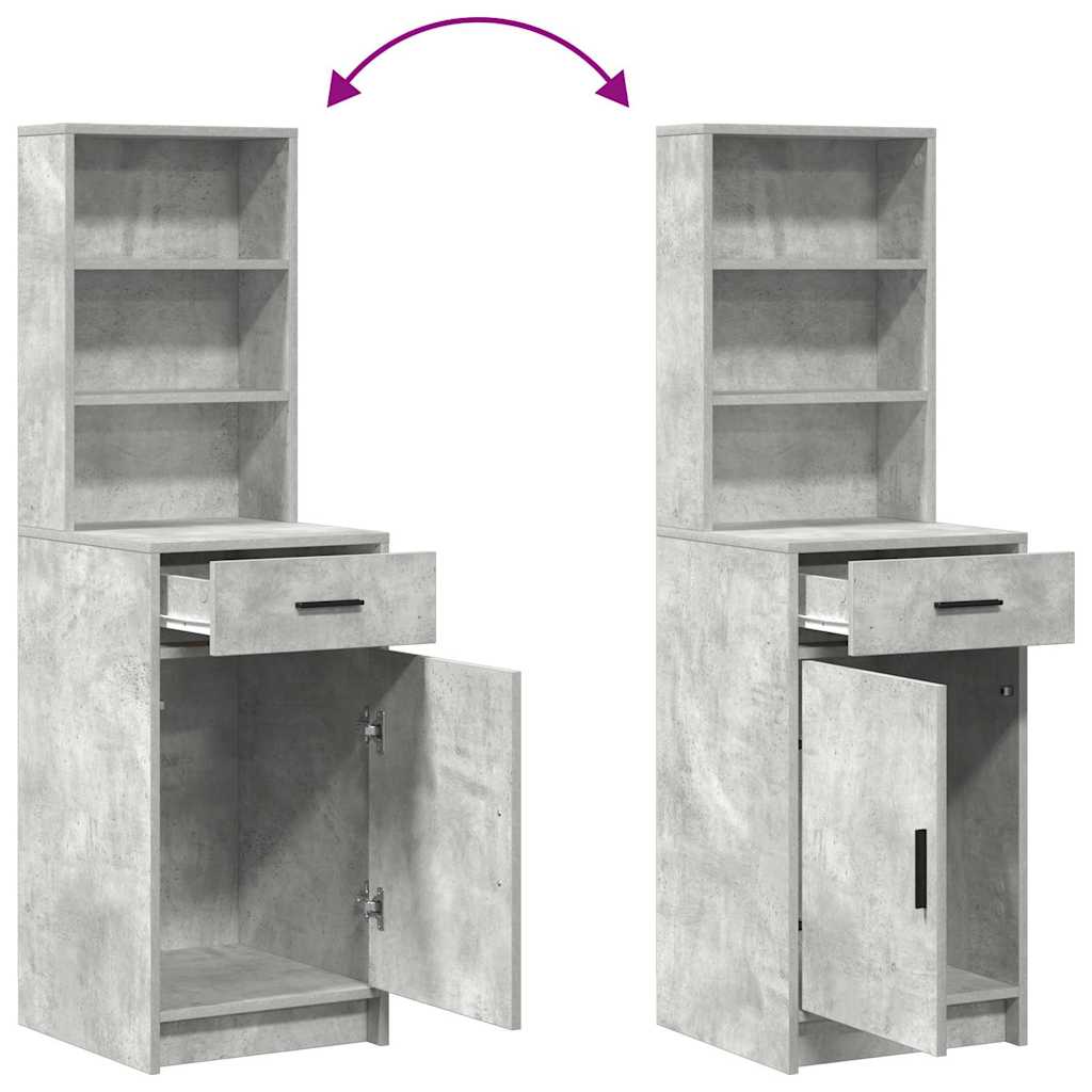 Schminktisch mit Spiegelbeleuchtung 2 pcs Weiß Holzwerkstoff