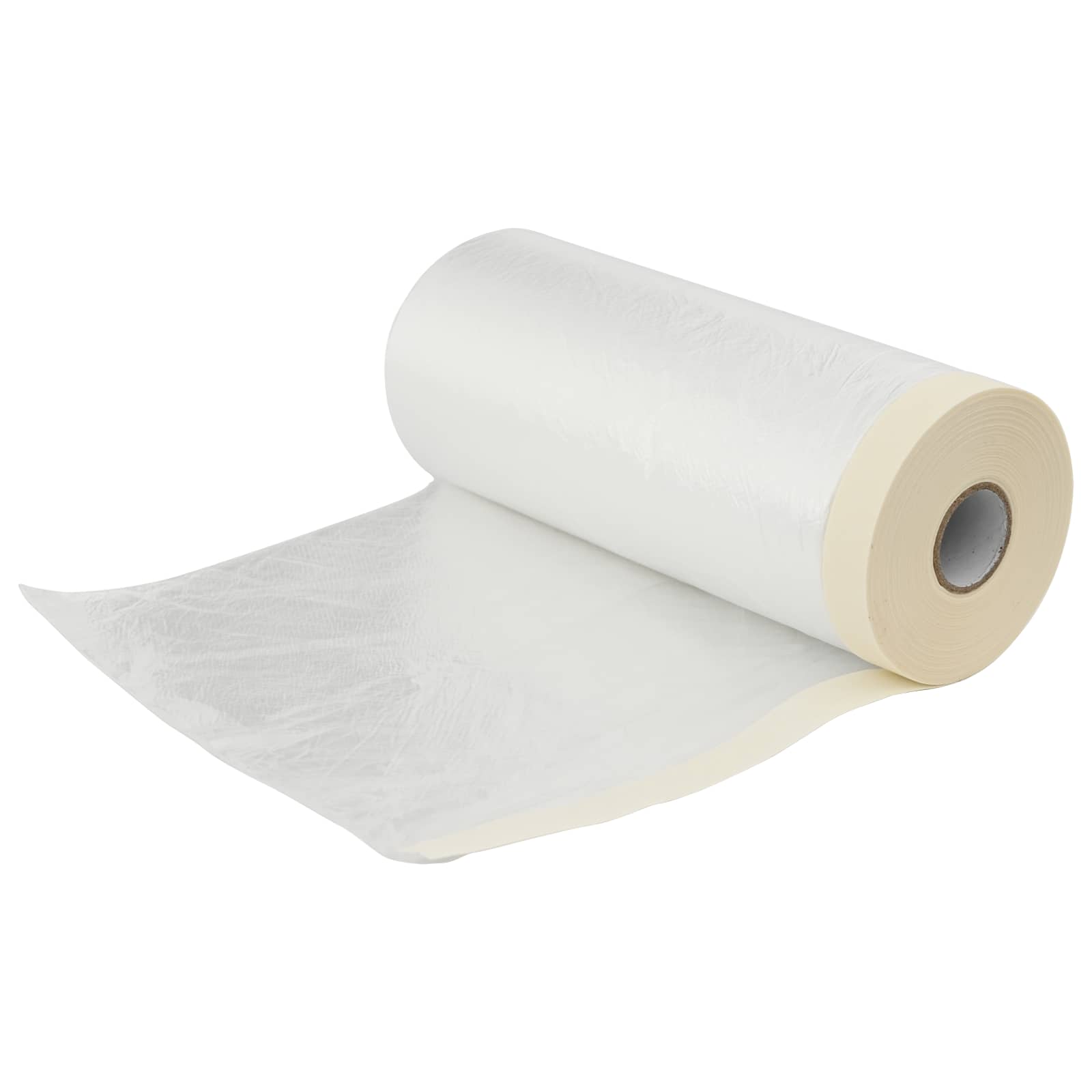 Staubschutzfolie mit Klebeband 6 pcs Transparent 30 x 3300 cm