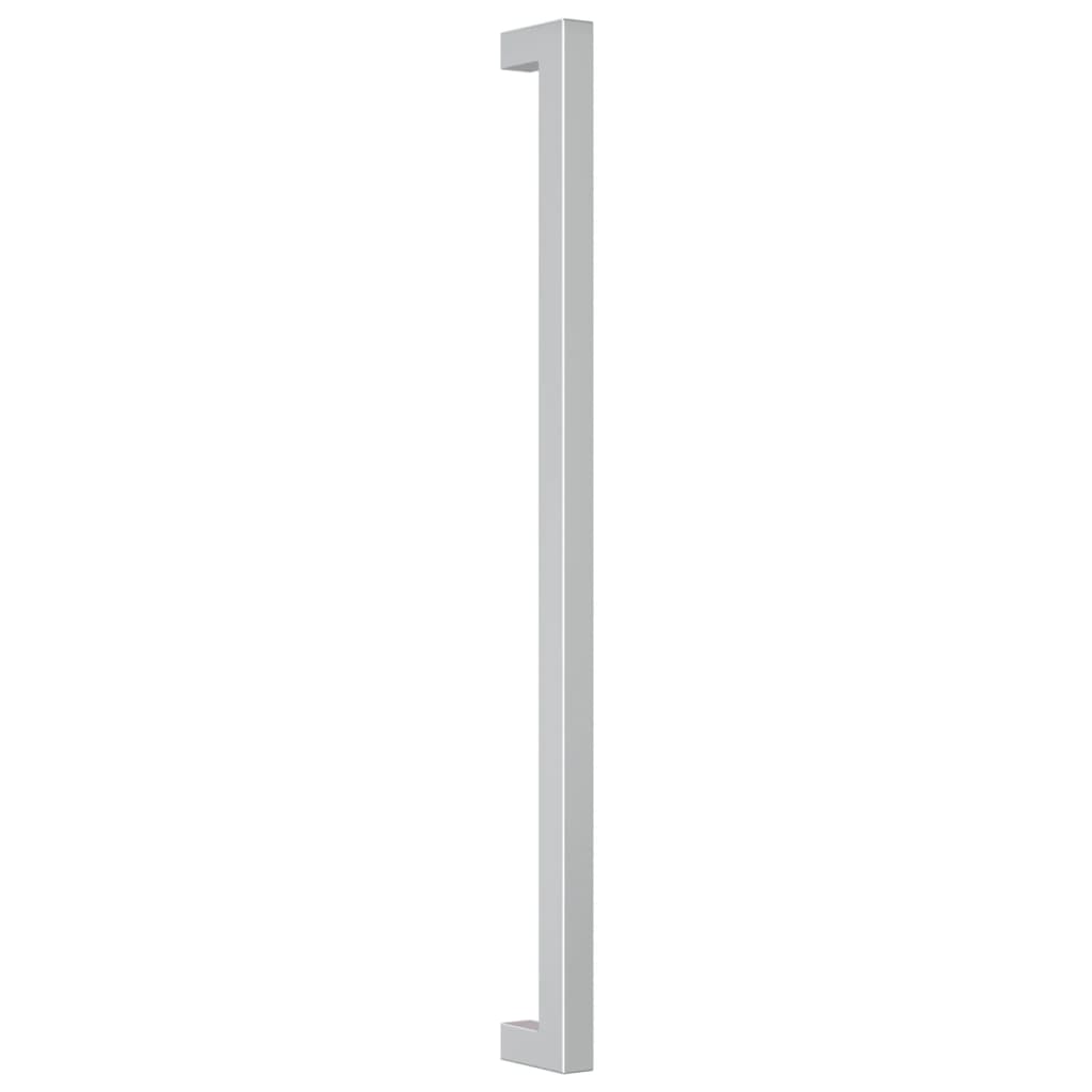 Möbelgriffe 10 Stk. Silbern 64 mm Edelstahl
