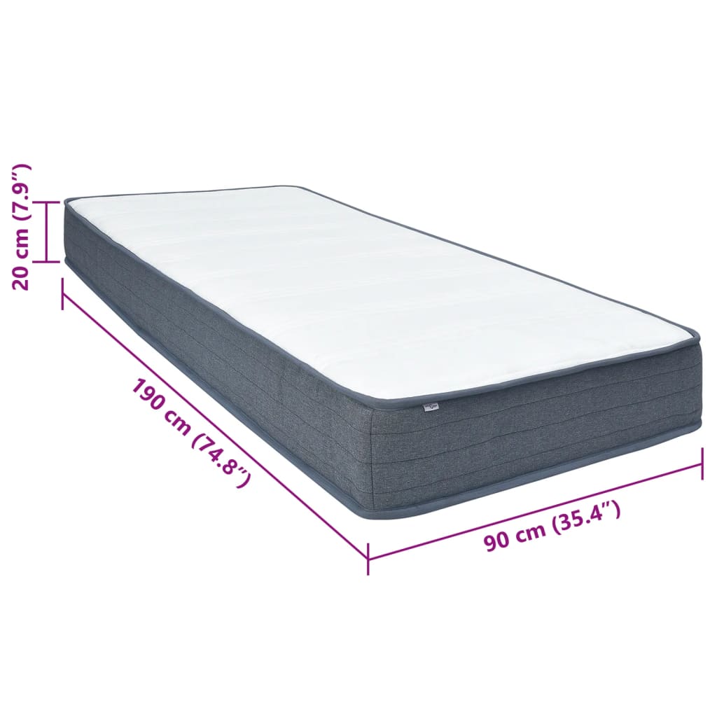 Boxspringbett-Matratze Mittel 200 x 80 x 20 cm