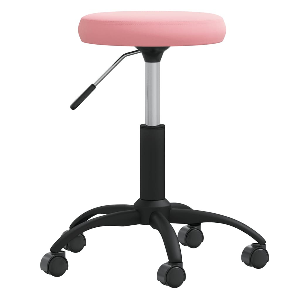 Massagehocker Samt Senfgelb