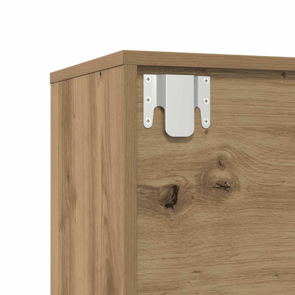 3-tlg. Bücher-/TV-Schrank Set Weiß 180×30×180 cm