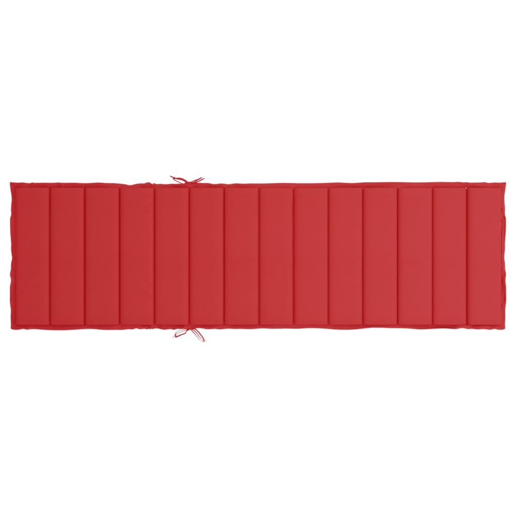 Liege-Kissen Blatt Blattmuster 200 x 70 x 3 cm Oxford-Stoff